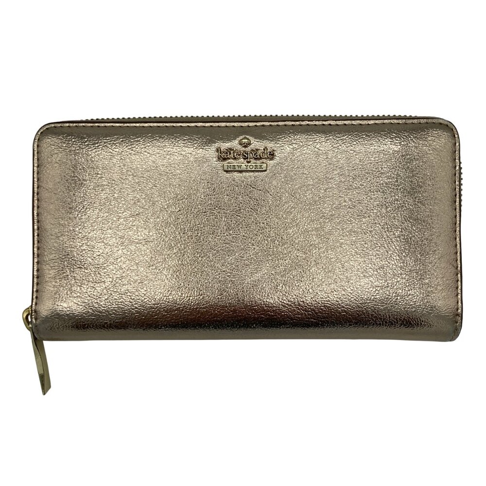 Kate Spade Rose Gold Leather Wallet